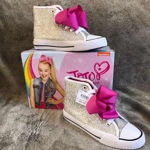 Jojo Siwa Glittery High Tops